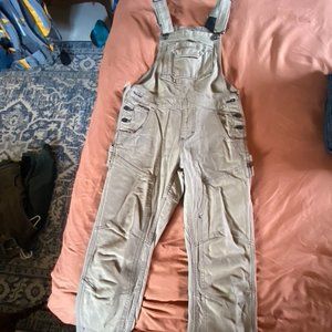Dovetail Limited Edition Freshley Overalls Natural Canvas